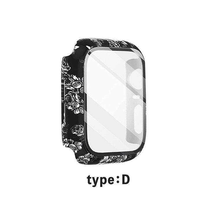 アップルウォッチ カバー Apple Watch 8 7 6 5 4 se アニマル 花柄 豹柄 ケース 41mm 44mm 保護 派手 45mm 40mm 38mm 全面保護 レディース series SE かわいい | Apple Watch | 09
