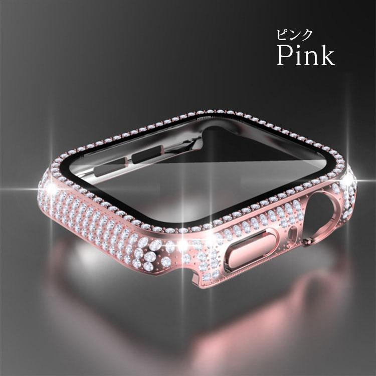 【Tiffty】 アップルウォッチ カバー キラキラ 10 8 7 6 5 4 Apple Watch ケース SE 可愛い 46mm 45mm 44mm 41mm 42mm 40mm 38mm 全面保護  レディース かわいい | Apple Watch | 12
