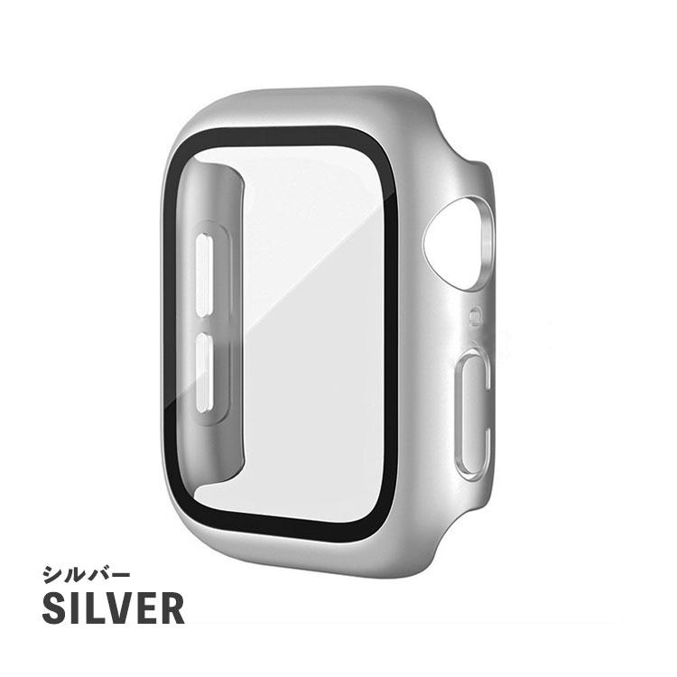アップルウォッチ カバー Apple Watch 8 7 6 5 4 se 2.5D 硬度9H 49mm 45mm 41mm 44mm Ultra フィルム 一体型 シンプル 保護 ケース かわいい 42mm 40mm | Apple Watch | 10