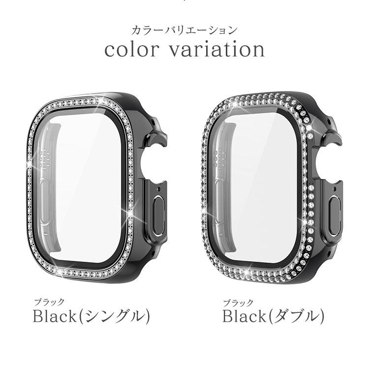 アップルウォッチ カバー キラキラ ケース 選べる series 9 8 7 6 5 4 se 光沢 艶 Apple Watch SE2 かわいい 45mm 44mm 41mm 40mm 全面保護 レディース 可愛い |  | 18
