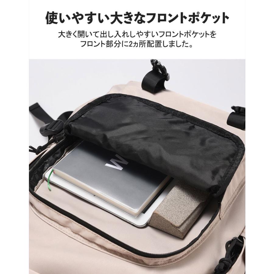 リュックサック メンズ リュック バックパック 大きめ ブラック 大容量 25l 30l おしゃれ 撥水 A3 A4 ノート PC 通勤 通学 出張 旅行 防災 かっこいい 送料無料 |  | 08