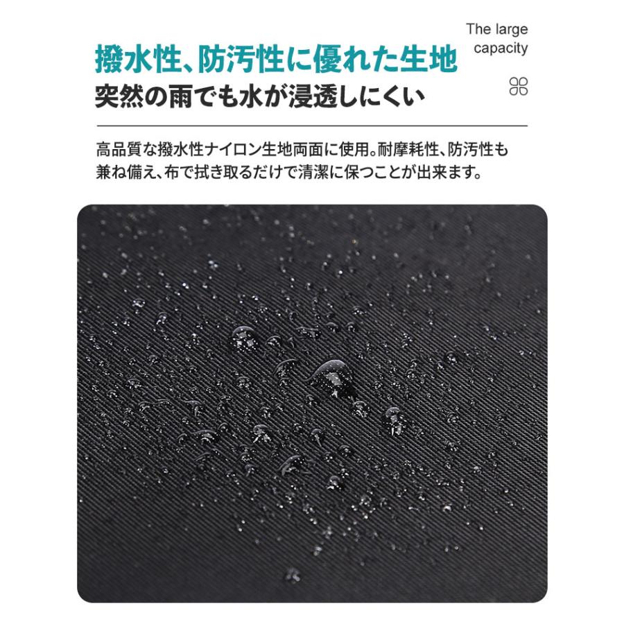 リュックサック メンズ ストリート 大容量 防水 撥水 おしゃれ リュック バックパック ノート PC 通勤 通学 出張 旅行 登山 防災 バイク 収納 ブラック 送料無料 |  | 09