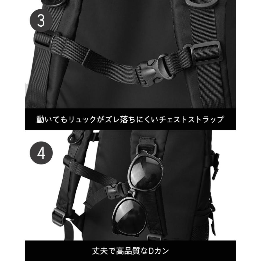 リュックサック メンズ リュック 大容量 撥水 軽量 リュック 20L 25L 防水 おしゃれ 小さめ バッグ ビジネス ストリート 大きめ 通勤 通学 登山 旅行 アウトドア |  | 09