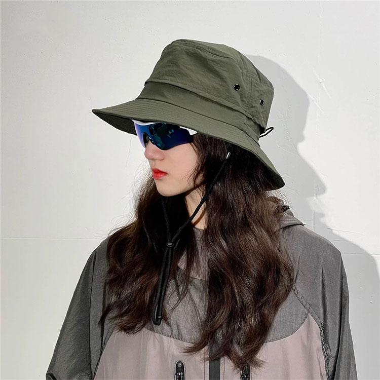 サファリハット パッカブルハット 帽子 ハット UVカット 折りたたみ 撥水 コンパクト あご紐 紐付き 通気性 速乾  日除け 紫外線 アウトドア レディース メンズ |  | 15