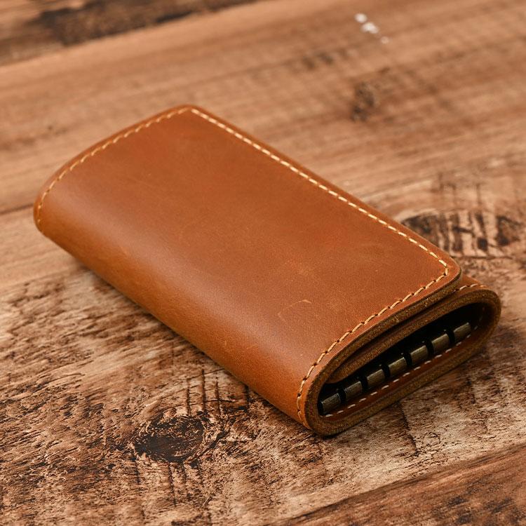 キーケース 本革 レザー メンズ 牛革 高級 おしゃれ 革 カードケース 小さめ 6連 鍵 20代 30代 40代 50代 ギフト 黒 青 緑 大学生 社会人 父の日 お札入れ |  | 20