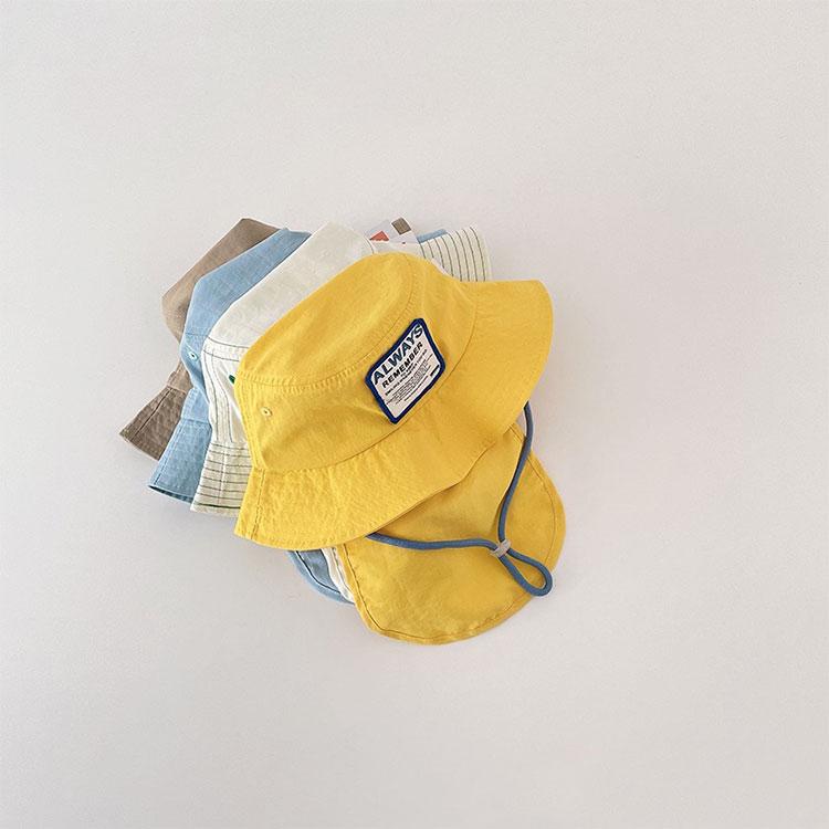 子ども ハット 帽子 夏 首の後ろまで 後頭部 熱中症対策 あご紐 1歳 2歳 3歳 4歳 男の子 女の子 赤ちゃん こども かわいい おしゃれ プール 海 夏 キッズ用 |  | 14