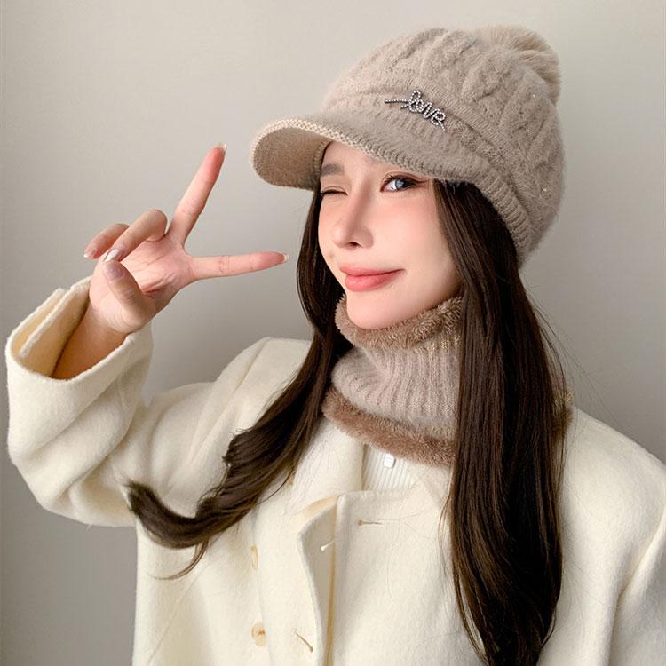 【2点セット】 ニット帽 ネックウォーマー レディース スヌード ニットキャップ 秋 冬 ボンボン 裏起毛 防寒 かわいい おしゃれ 帽子 キャップ アウトドア |  | 16