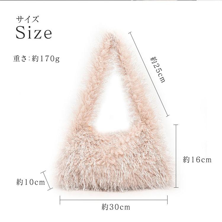 トートバッグ レディース バッグ 軽量 ふわふわ ショルダーバッグ かわいい おしゃれ もこもこ 秋冬 冬物 通勤 通学 女の子 女性 カバン 鞄 韓国 クリスマス |  | 12