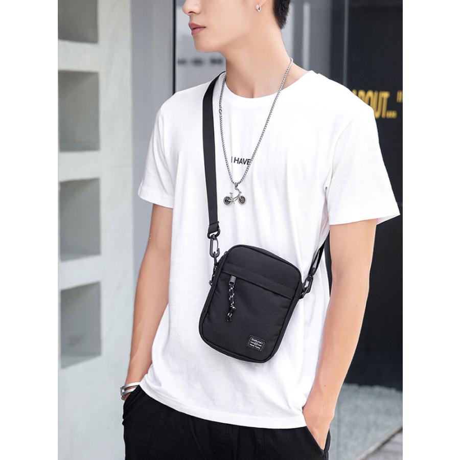 サコッシュ 小さめ メンズ 防水 撥水 ショルダー ポーチ キャンバス スマホポーチ 斜め掛け おしゃれ サコッシュバッグ ポシェット ユニセックス シンプル |  | 16