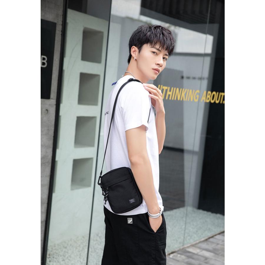 サコッシュ 小さめ メンズ 防水 撥水 ショルダー ポーチ キャンバス スマホポーチ 斜め掛け おしゃれ サコッシュバッグ ポシェット ユニセックス シンプル |  | 09