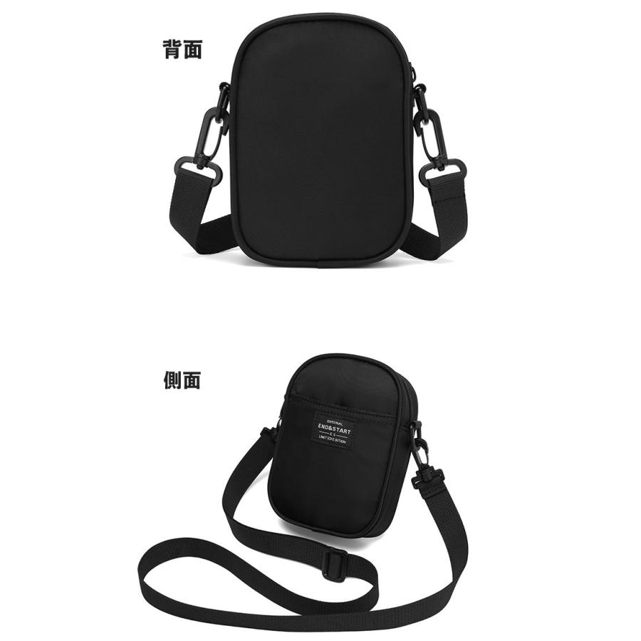 スマホポーチ メンズ サコッシュ スマホ ショルダー バッグ 韓国 ナイロン 小さい 鞄 カバン 財布 撥水 防水 登山 アウトドア まち ミニポーチ マルチポーチ |  | 12