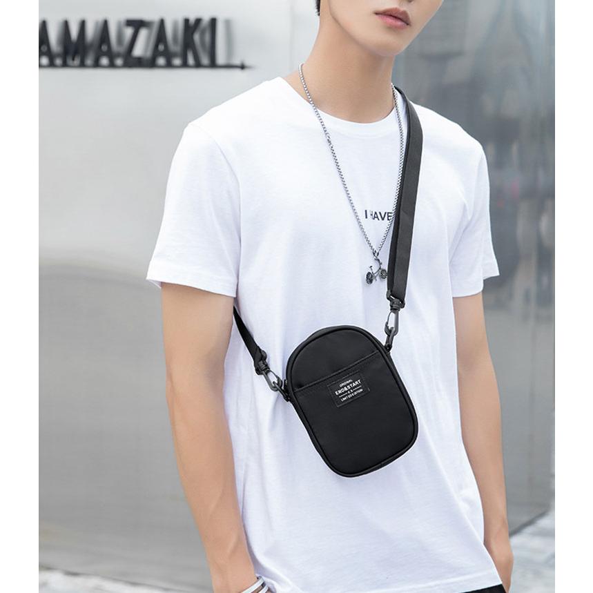 スマホポーチ メンズ サコッシュ スマホ ショルダー バッグ 韓国 ナイロン 小さい 鞄 カバン 財布 撥水 防水 登山 アウトドア まち ミニポーチ マルチポーチ |  | 14