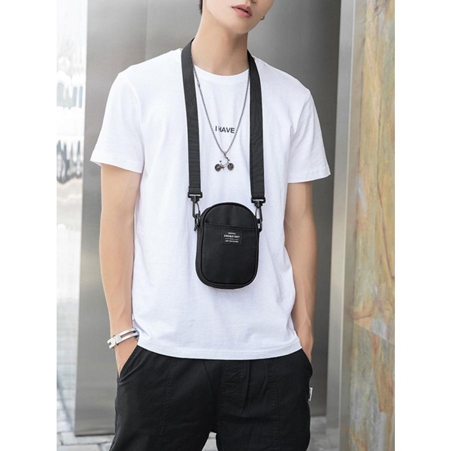 スマホポーチ メンズ サコッシュ スマホ ショルダー バッグ 韓国 ナイロン 小さい 鞄 カバン 財布 撥水 防水 登山 アウトドア まち ミニポーチ マルチポーチ |  | 03