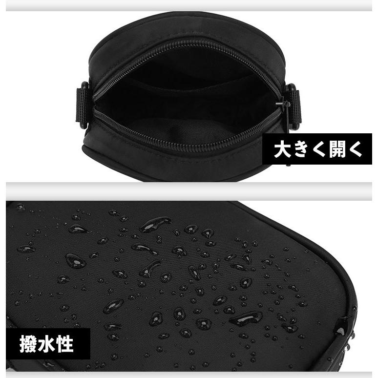 スマホポーチ メンズ サコッシュ スマホ ショルダー バッグ 韓国 ナイロン 小さい 鞄 カバン 財布 撥水 防水 登山 アウトドア まち ミニポーチ マルチポーチ |  | 06