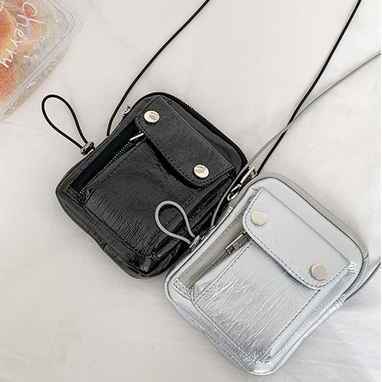 サコッシュ レディース ポシェット 斜めがけ かわいい エナメル きれいめ 小さめ 2way ヒップポーチ 軽い カジュアル おしゃれ 軽量 撥水 外ポケット 韓国 |  | 10