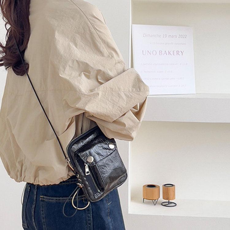 サコッシュ レディース ポシェット 斜めがけ かわいい エナメル きれいめ 小さめ 2way ヒップポーチ 軽い カジュアル おしゃれ 軽量 撥水 外ポケット 韓国 |  | 11