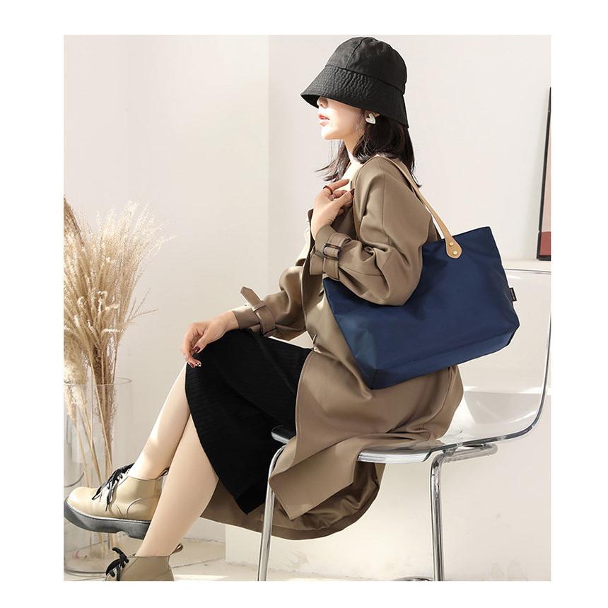 トートバッグ レディース 大きめ ファスナー付き A4 撥水 おしゃれ 通勤 通学 横型 ナイロン 軽い 肩掛け エコバッグ バッグ カバン トート 無地 大人 小さめ |  | 13