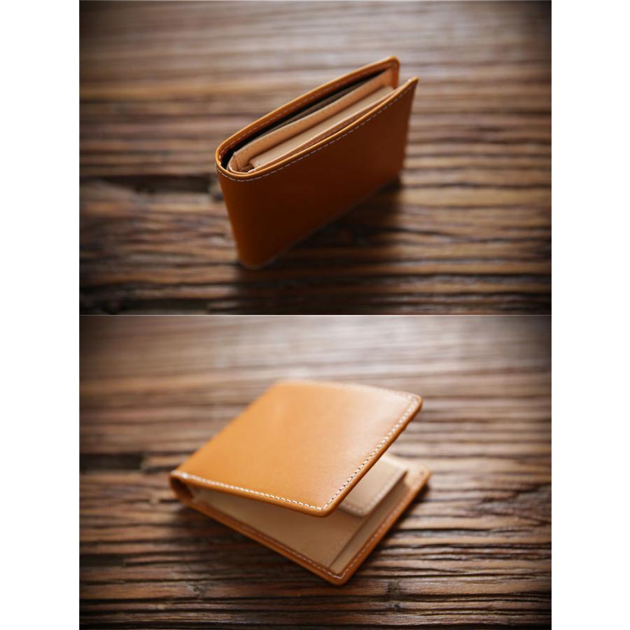 二つ折り財布 メンズ 牛革 財布 イタリアンレザー 本革 薄型 高級 おしゃれ 革 薄い レザー 20代 30代 40代 50代 たくさん入る 小さめ 社会人 父の日 ギフト |  | 17
