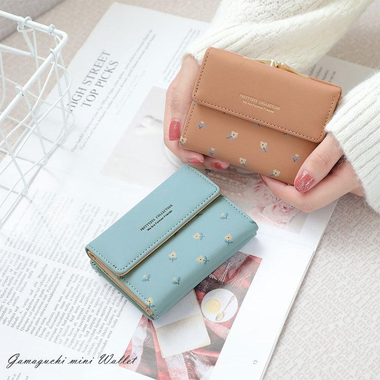 財布 レディース 三つ折り ブランド がま口 かわいい 女子高生 Icカード 薄型 大容量 おしゃれ 女の子 カード入れ 多い 小銭入れ 口金 コンパクト 高校生 札入れ Wallet 002 Ascal Yahoo 店 通販 Yahoo ショッピング