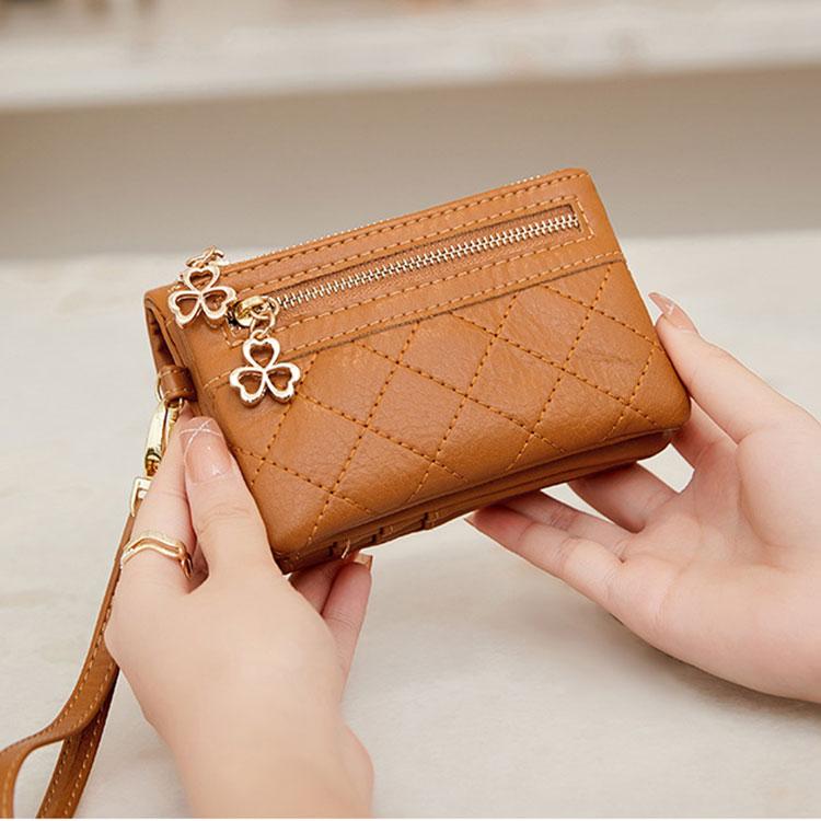 財布 二つ折り レディース 大容量 ストラップ付き レザー カード入れ 多い カード たくさん入る ミニポーチ 小物入れ かわいい お洒落 大人 コンパクト 小銭入れ |  | 22