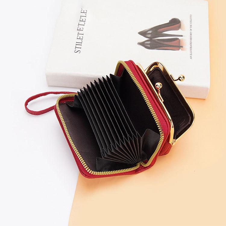 財布 レディース がま口財布 シボ 小銭入れ 小さい 蛇柄 じゃばら ストラップ付き おしゃれ かわいい 二つ折り カード たくさん入る 女の子 小学生 中学生 子供 |  | 20