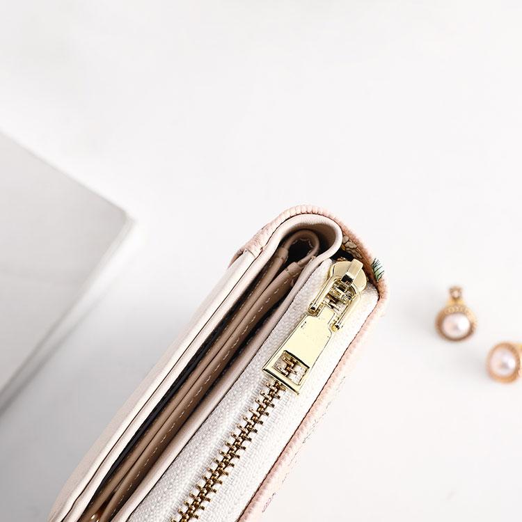 二つ折り財布 レディース 財布 使いやすい 可愛い カード入れ バイカラー ファスナー 小銭入れ 小さめ コンパクト 女の子 小学生 中学生 高校生 大人 子ども |  | 09