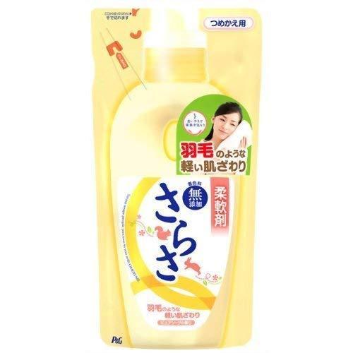 い出のひと時に とびきりのおしゃれを ｐ ｇ さらさ柔軟剤 ４８０ｍｌ ３個