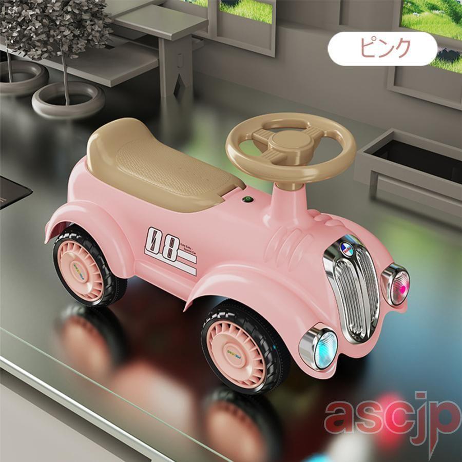新品入荷」乗り物おもちゃ 四輪バランスバイク レトロカー クラシック