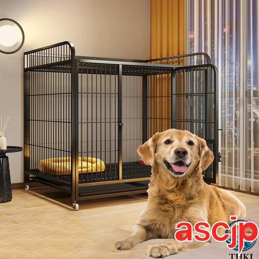 専用【新品】大型犬ペットケージ 頑丈犬用ゲージ キャスター屋根 大型犬 ゲージ おしゃれ -犬 屋根付き ペットゲージ キャスター付き