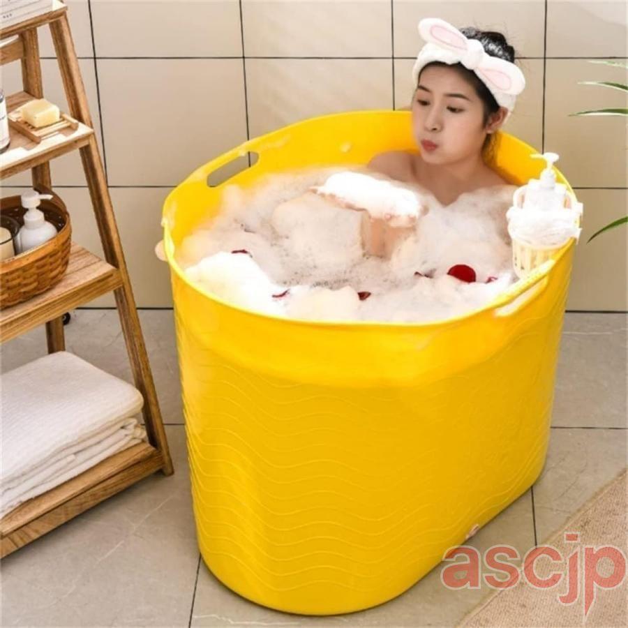 浴槽 簡易浴槽 プラスチック折りたたみ燻蒸浴槽 SPA お風呂 コンパクト