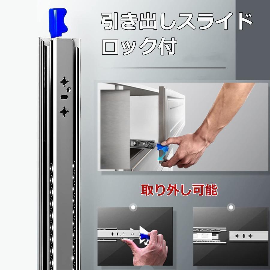 工業用スライドレール 250mm-1500mm 重量用引き出しスライド 伸縮式
