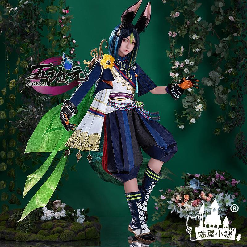 原神　ティナリ　コスプレ衣装・ウィッグ・靴セット 猫屋小舗 原神 コスプレ ティナリ 衣装 ※ウィッグ 靴 武器 追加可