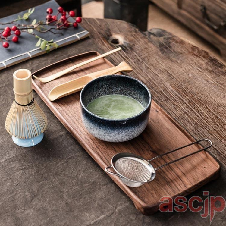 茶道具セット 木製 茶碗 茶杓 茶道具セット 抹茶セット 茶具 茶器 茶筅 茶碗 茶杓 茶筅立て 茶こし 6