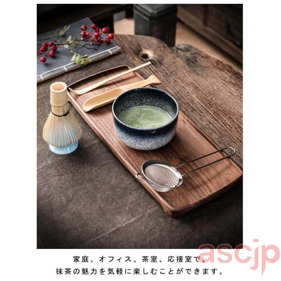 茶道具セット 抹茶セット 茶具 茶器 茶筅 茶碗 茶杓 茶筅立て 茶こし 6