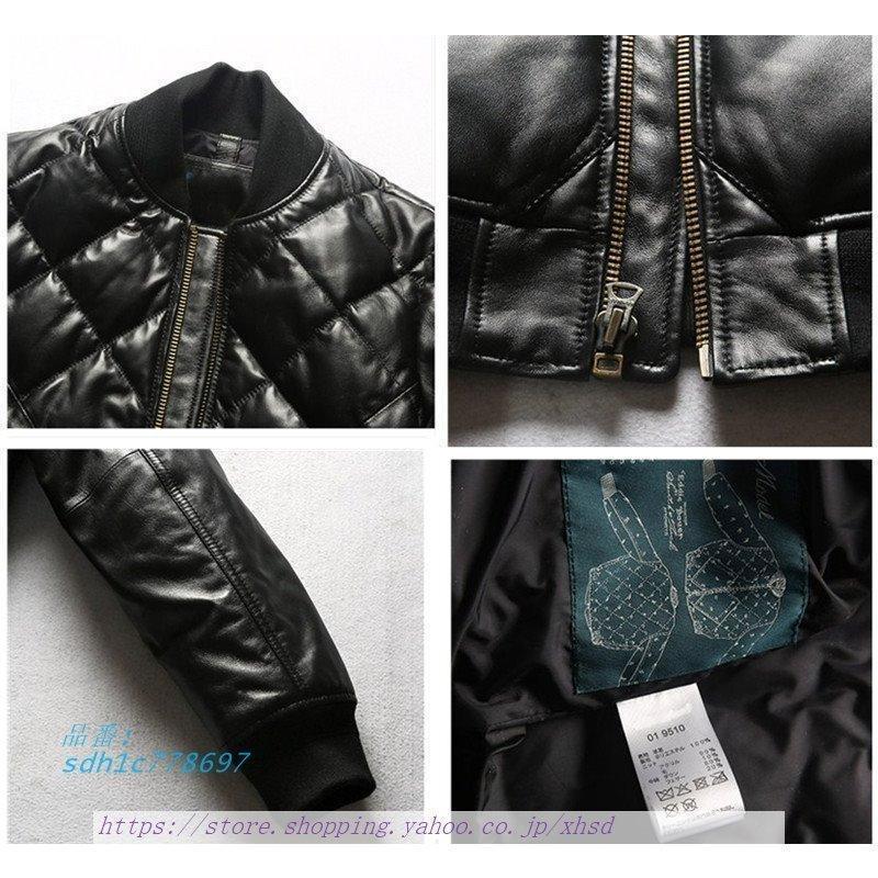 ヒ*シ様 希少XLサイズ/美品★DSQUARED2 羊革 キルティングダウンジャ DSQUARED2 SHEARLING DOWN JACKET RARE ORANGE DEAN AND DAN WINTER