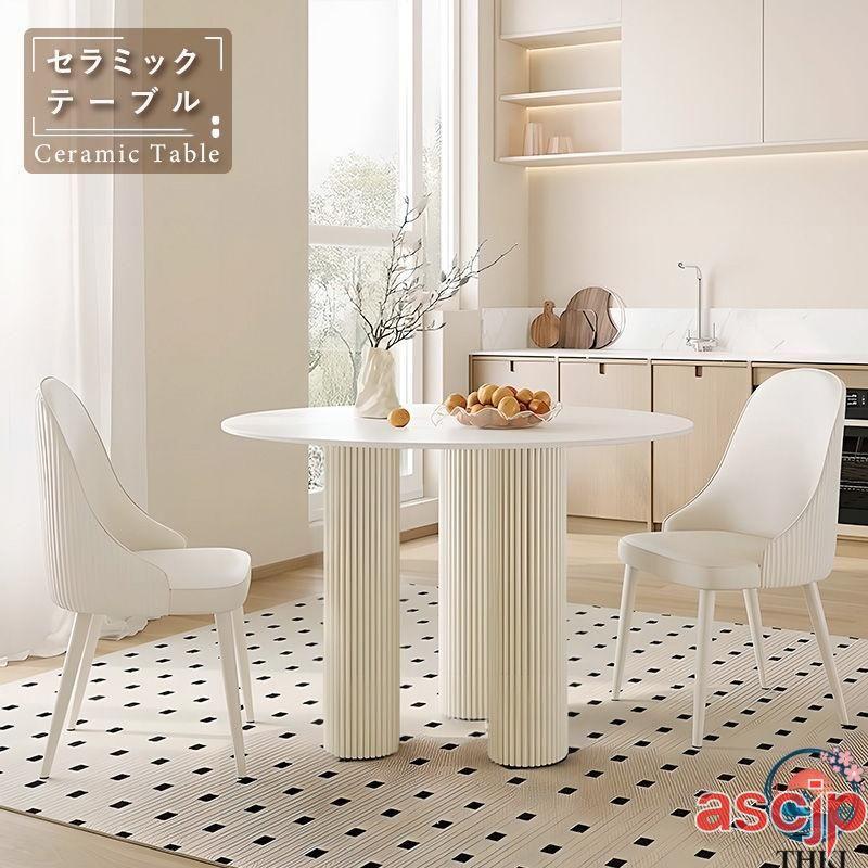 カフェテーブル 円形 直径80cm 60cm 100cm ダイニングテーブル
