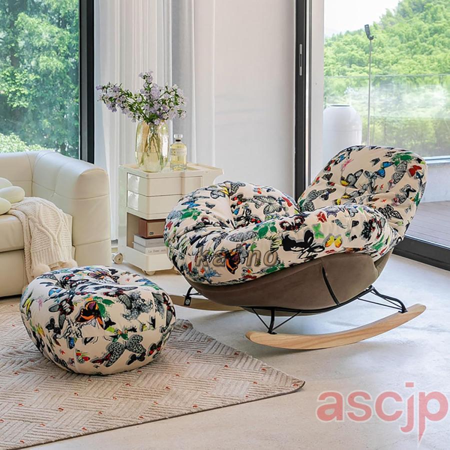 ロッキングチェア リラックスチェア 座り心地よい 耐荷重200kg 人間工学 ロッキングチェア 組立簡単 リクライニングチ 耐荷重200kg リラックス