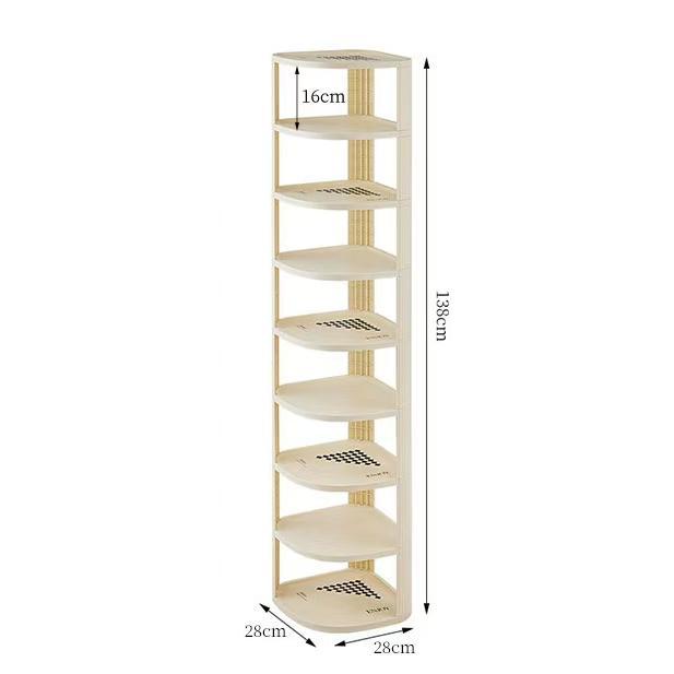 シューズラック シューズボックス 下駄箱 靴箱 スリム 9段 2-9段 靴棚