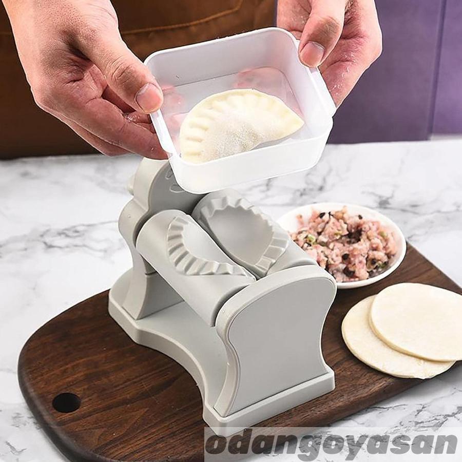 餃子メーカー 収納ボックス付き 手動餃子プレス機 家庭用 餃子包み器 餃子つくり器 餃子生地スタンプカッターペストリーパイ作り用 餃子メーカー ...