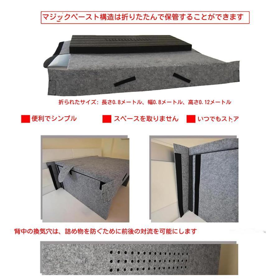 スリープキャビン、睡眠を助ける防音性と耐光性のサイレントテント
