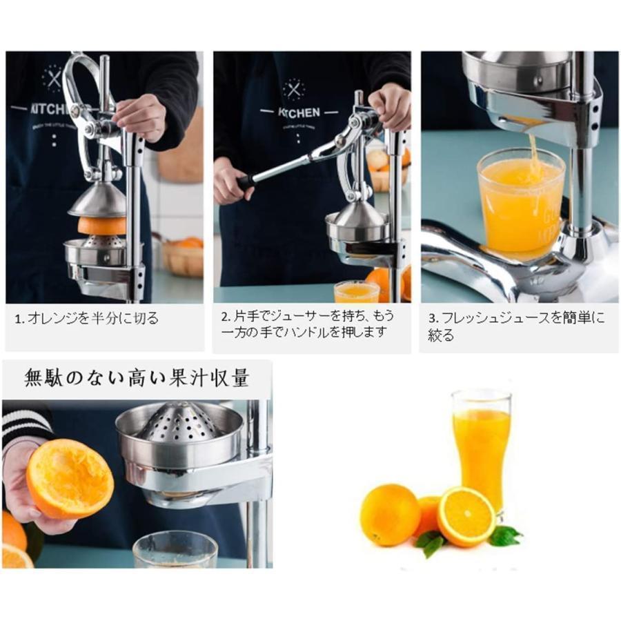 ハンド ジューサー 手動式ジューサー 搾り器 果汁絞り器 手動式