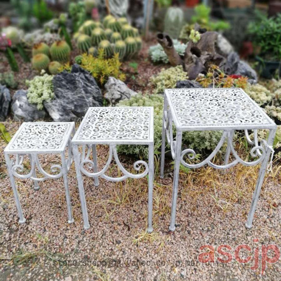 花台 フラワースタンド アイアン ラック コベントガーデン パウダー