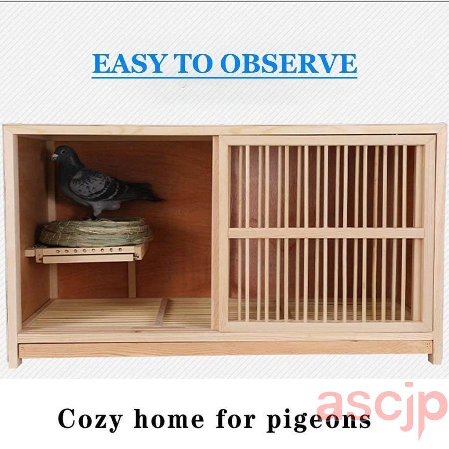鳩の檻 木製 鳥ケージ 、鳥籠 インコ 鳥かご ケージ 、ハト