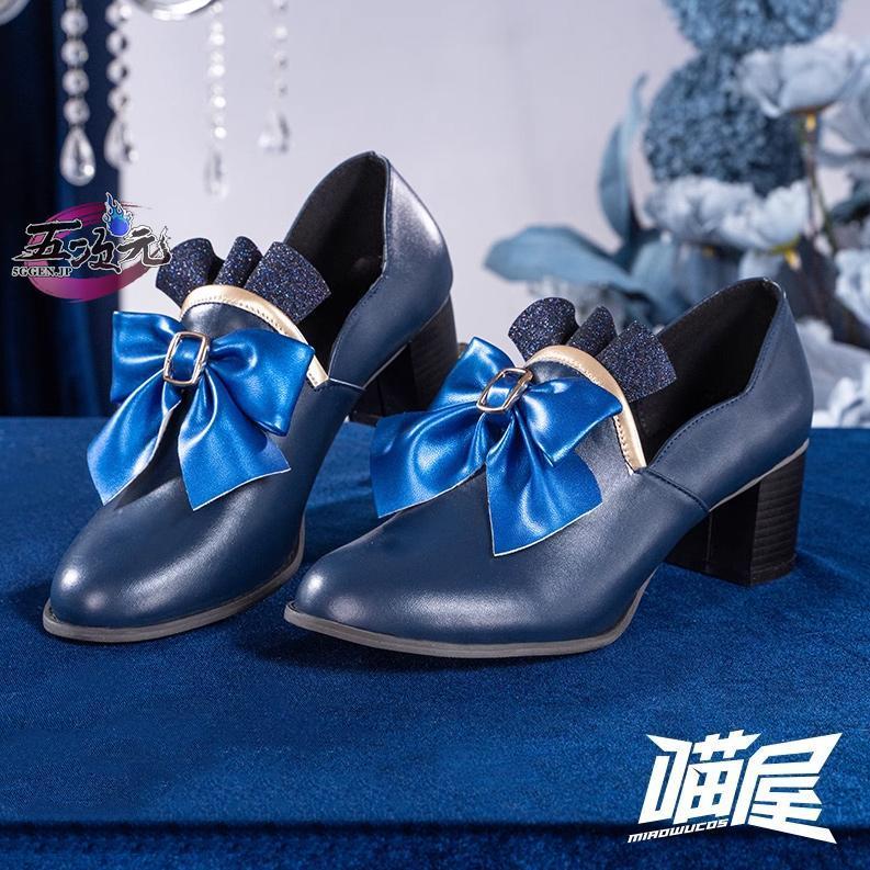 猫屋小舗 原神 コスプレ フリーナ・プネウマ 水神 衣装 ※ウィッグ 鞋