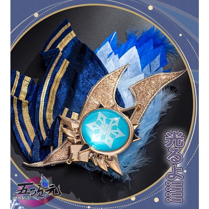 原神　エウルア　コスプレ衣装、ウィッグ、武器 三分妄想 原神 コスプレ エウルア 衣装セット ※ウィッグ 靴 武器 追加