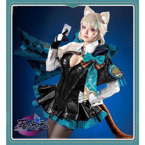 猫屋小舗 原神 コスプレ リネット 衣装 ※ウィッグ 鞋 帽子 マジック