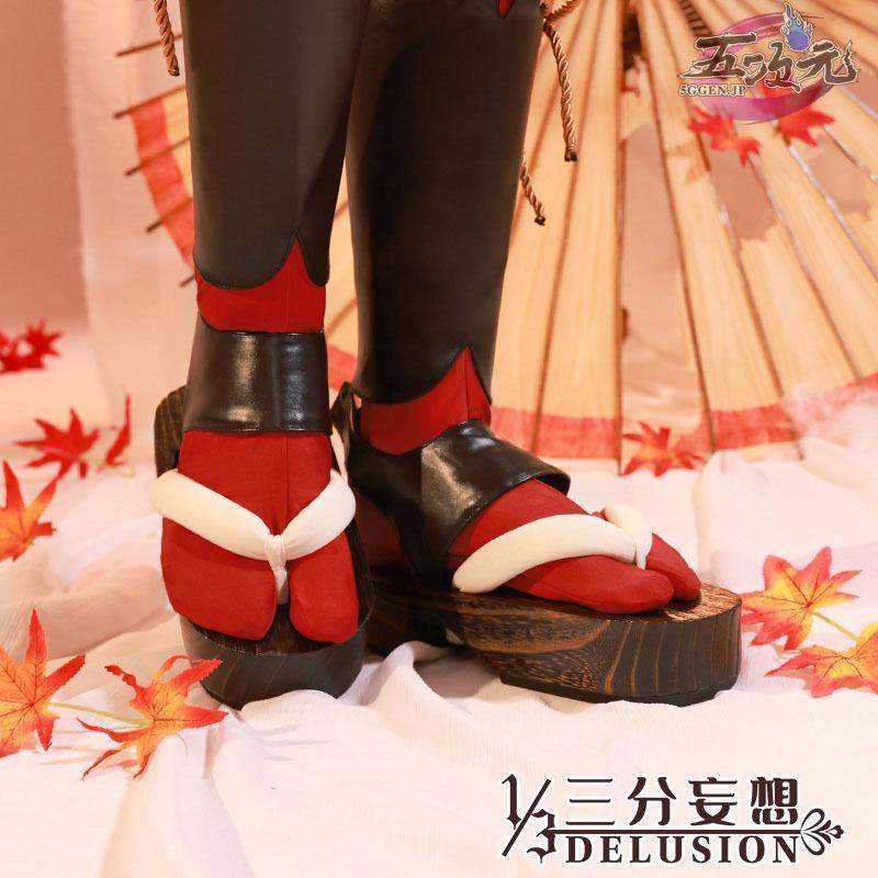 三分妄想 原神 コスプレ 楓原万葉 カズハ ※ウィッグ 靴 追加可