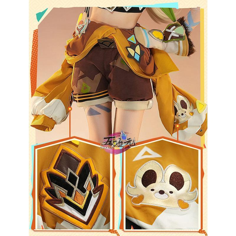 原神　カチーナ　コスプレ衣装一式　ウィッグ　靴 三分妄想 原神 コスプレ カチーナ 衣装 ※ウィッグ 靴 追加可 : ヘルス