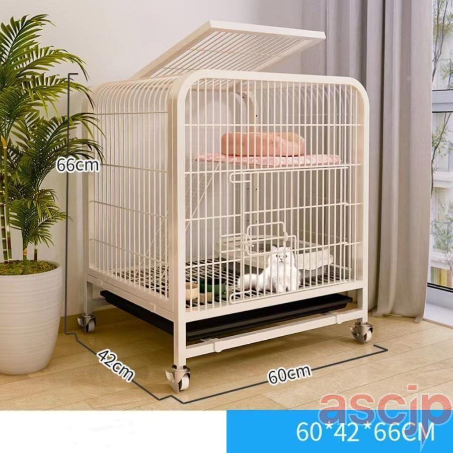 2024新品 猫用ケージ 大型 多頭飼い 組立簡単 折り畳み式 掃除しやすい
