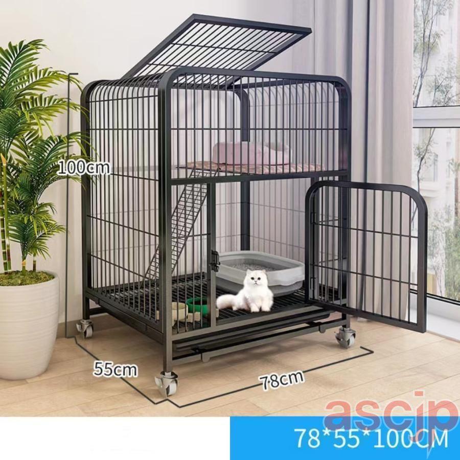 2024新品 猫用ケージ 大型 多頭飼い 組立簡単 折り畳み式 掃除しやすい